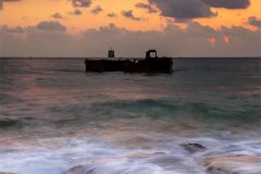 lebanon-jiyeh-sunset-ship-wreck-long-exposure