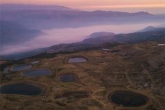lebanon-laqlouq-drone-sunset-artificial-lakes