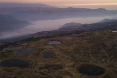 lebanon-laqlouq-sunset-artificvial-lakes-drone